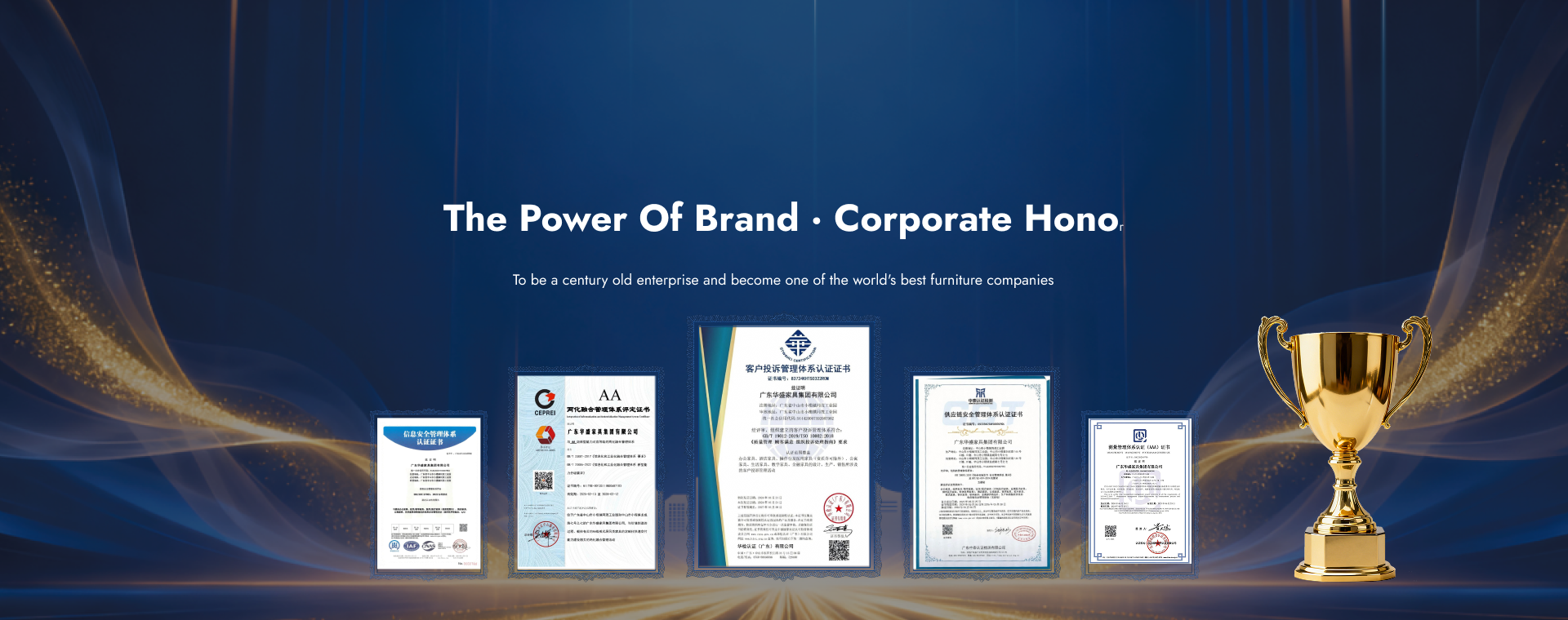 Certificate of Honor