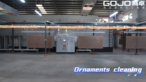 Wood Powder Coating Workshop