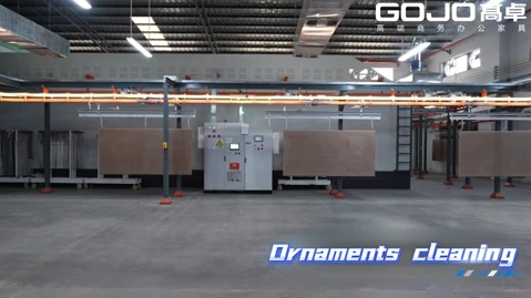 Wood Powder Coating Workshop