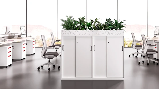 YF-Y-Sliding Door Cabinet