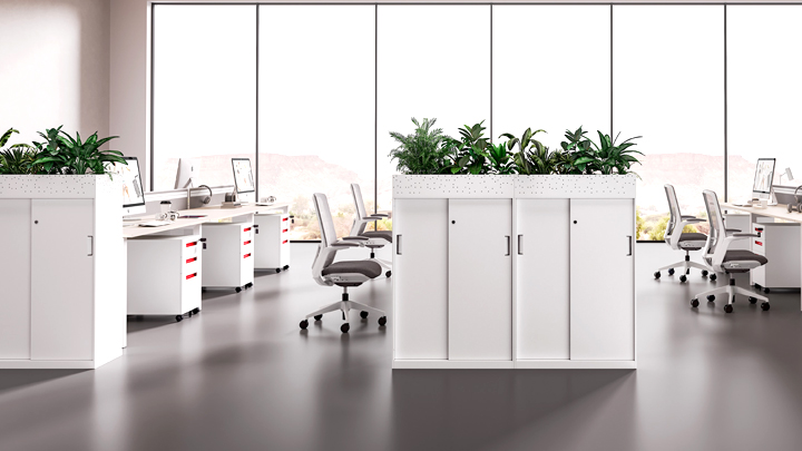 YF-Y-Sliding Door Cabinet