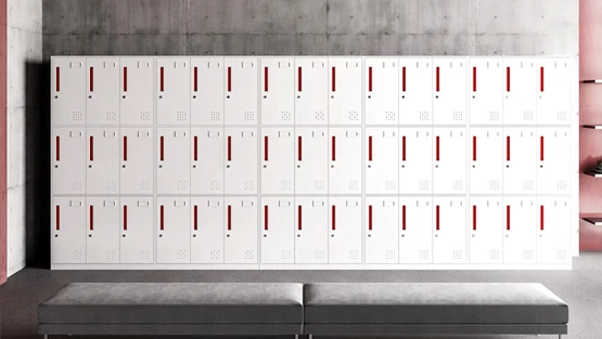 YS-Nine-Door Locker Room