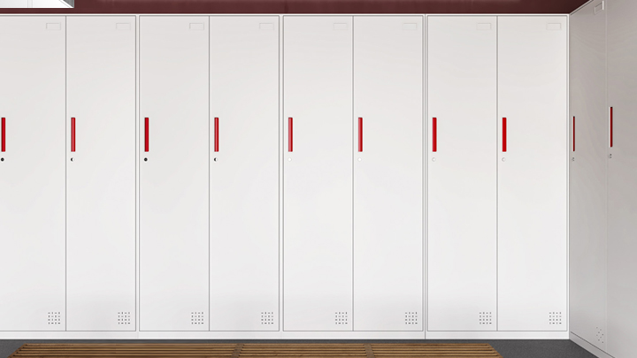 YS-Two-Door Locker Room