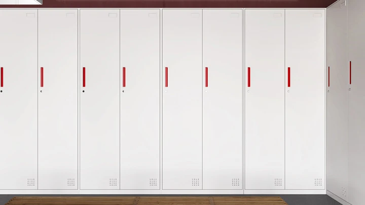 YS-Two-Door Locker Room
