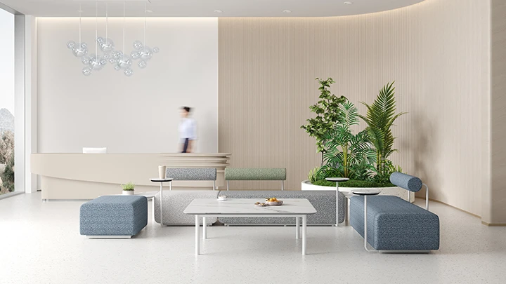 Modern Flexible Public Lounge Seating for Office Library